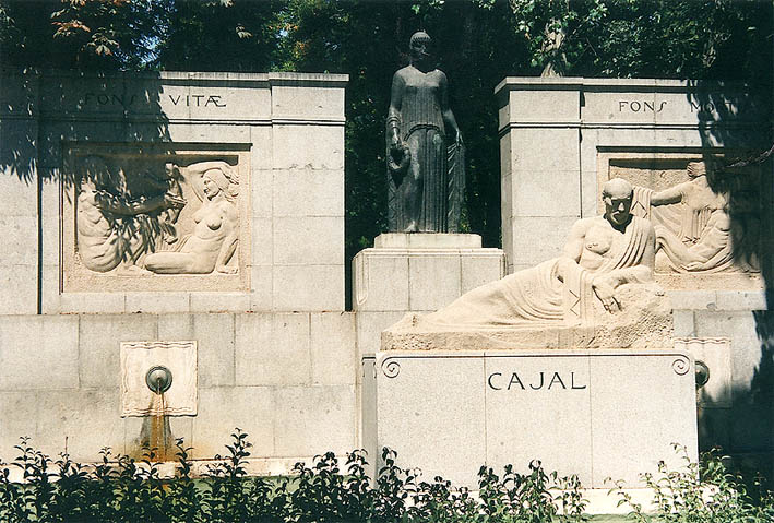 Madrid 
 Denkmal von Cajal
eignes Foto